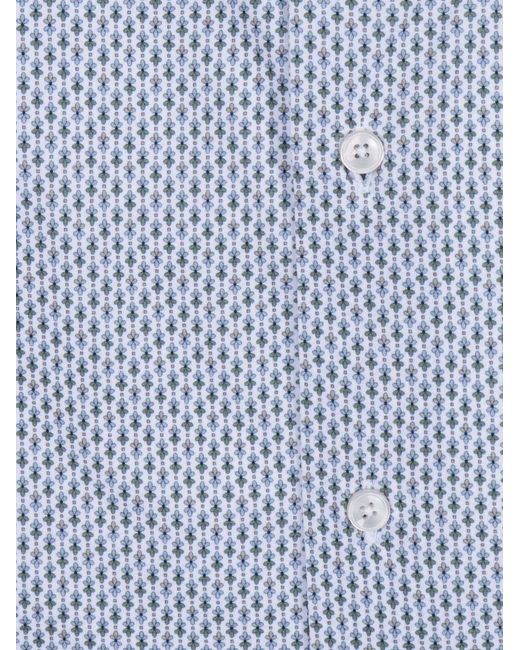 Camicia Xacus en coloris Blue