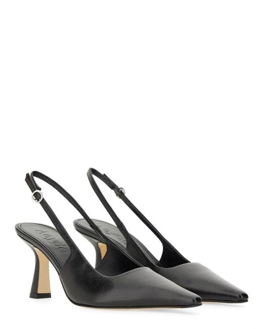 Aeyde Black Fernanda" Pump Slingback
