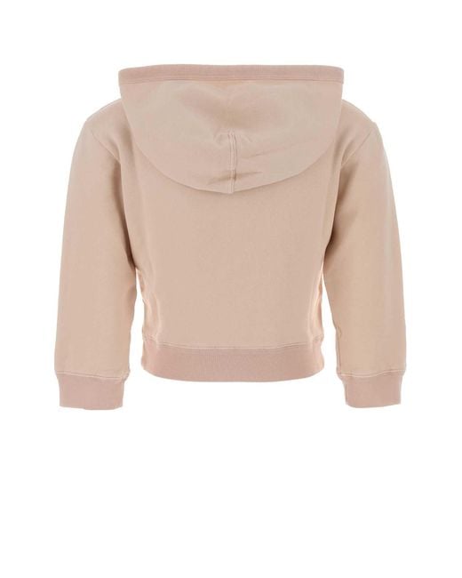 Prada Natural Cotton Sweatshirt