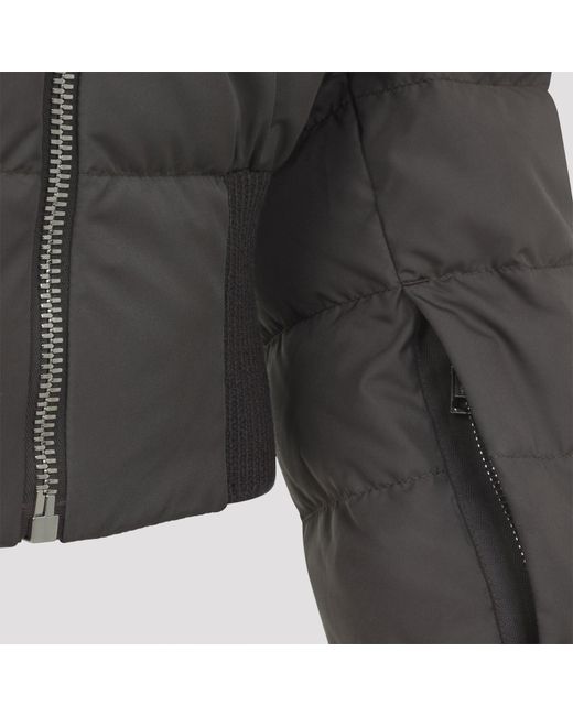 Cropped Jacket Moncler de color Gray