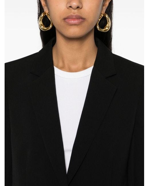 Stella McCartney Black Single-Breasted Blazer
