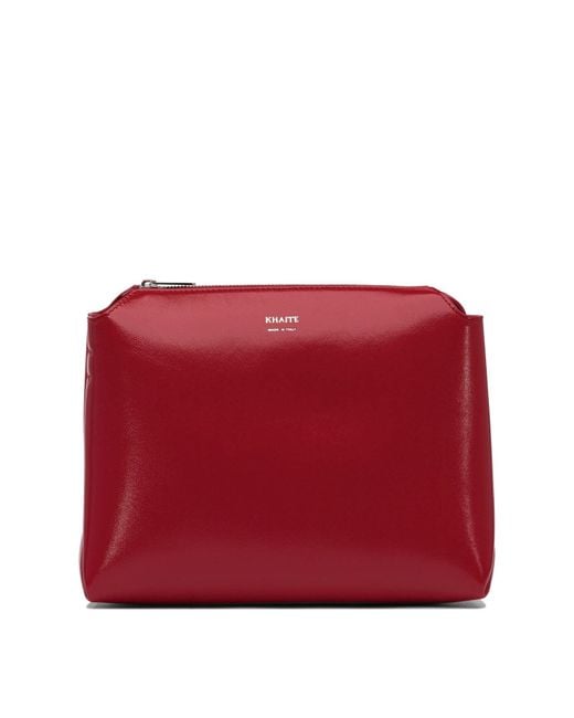 Khaite Red Crossbody Bags