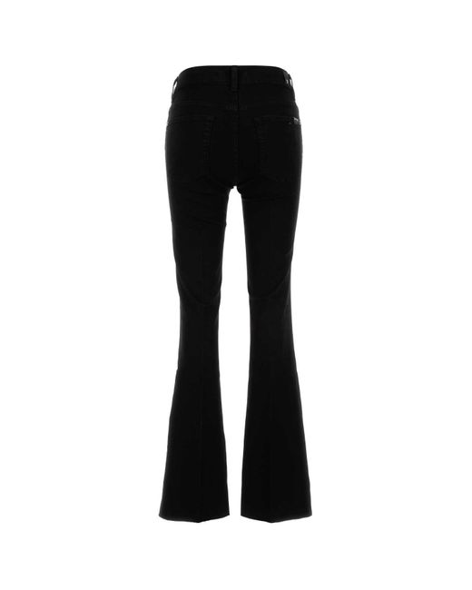 7 For All Mankind Black Jeans