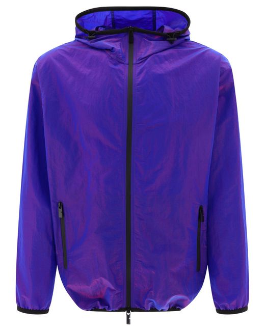 Burberry Blue Iridescent Lightweight Jacket for men
