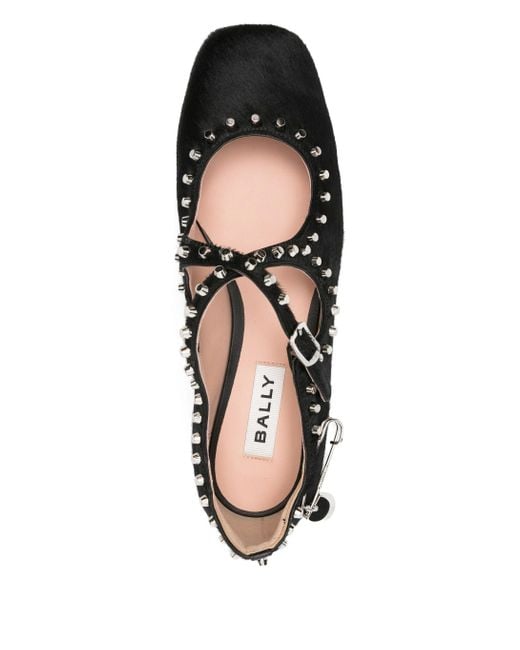 Bally Black Beliska-Py-Studs