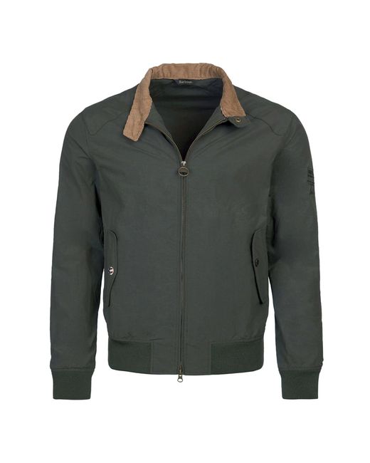 Barbour Green Giacca Harrington Rectifier Steve Mc Queensage
