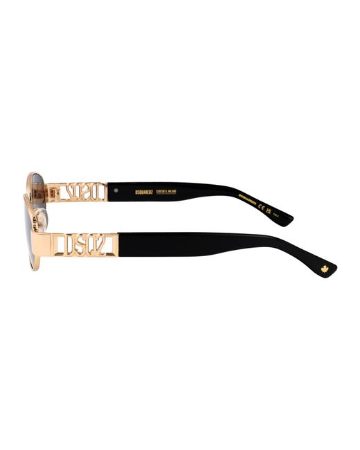 DSquared² Brown Sunglasses for men