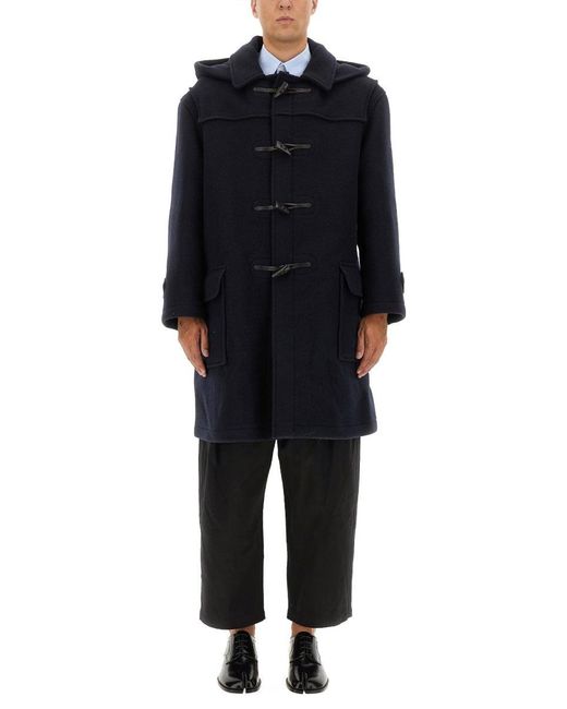 Maison Margiela Black Reversible Coat for men