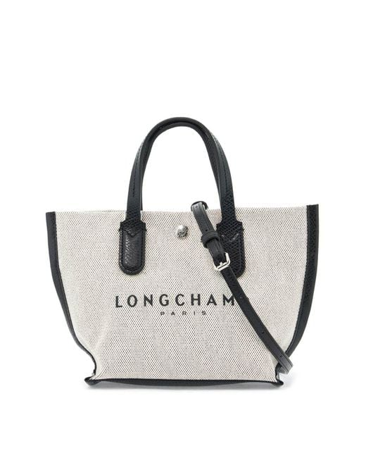 Longchamp White "Xs Essentielle Handtasche "