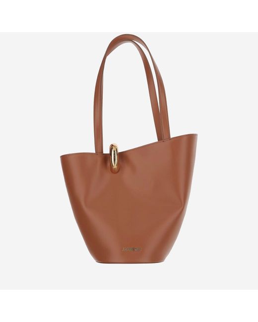 Jacquemus Schoudertas De Pop in het Brown