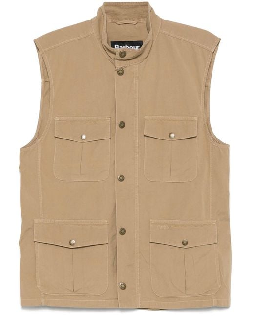 Barbour Natural 'Casual Corbridge' Vest for men