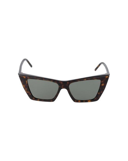 Saint Laurent Sonnenbrille SL 372 003 Havanna Havanna Gray /16/145 in Black für Herren