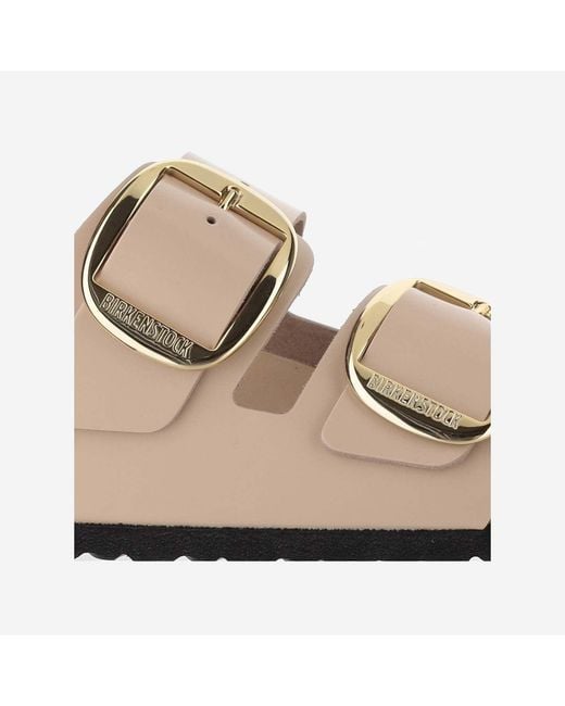 Birkenstock Natural Arizona Big Buckle Sandals
