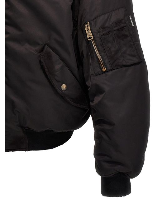 ジャケット・アウター BALENCIAGA offshoulder bomber jacket XS Off Shoulder technical bomber jacket in green - Balenciaga | Mytheresa