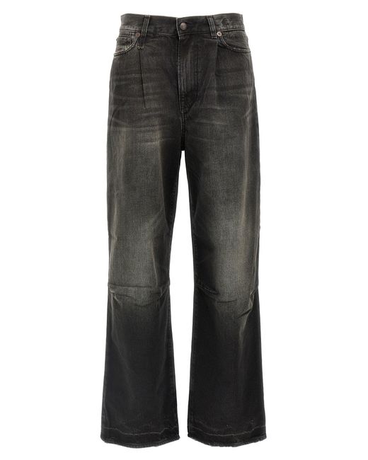 R13 Gray Wayne Articulated Knee' Jeans