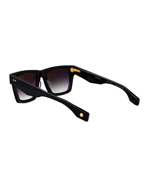 Dita Eyewear Black Squared Sunglasses Dts712 A 01 Blk