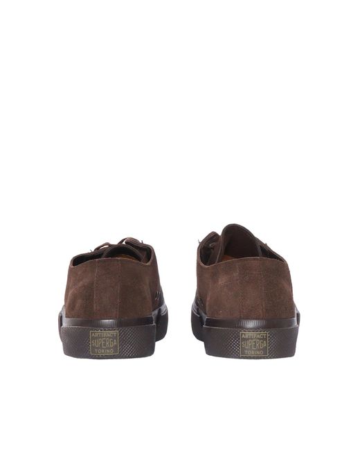 Superga Brown I'M Not Sure I'M Ready For This