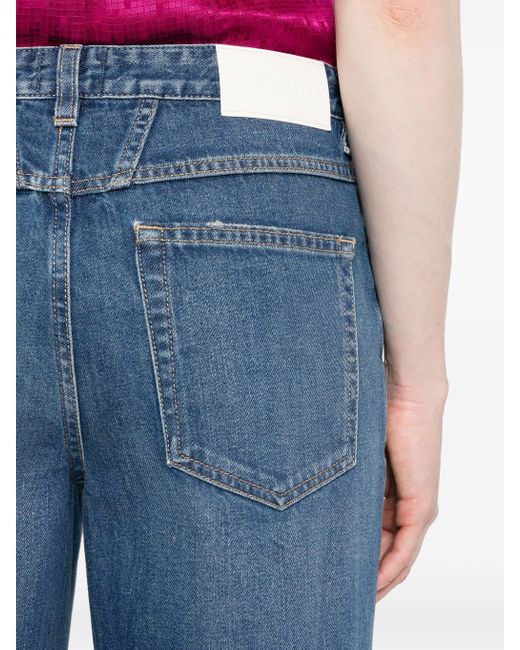 Closed Blue Wide Leg Denim Jeans