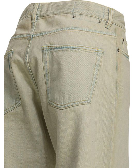 Golden Goose Deluxe Brand Goldene Gans "Reise M's"Jeans mit geradem Bein in Natural für Herren