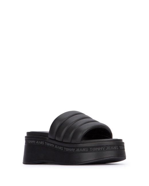 Tommy Hilfiger Black Sandali
