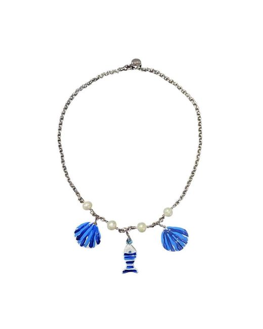 Marni Blue Halskette