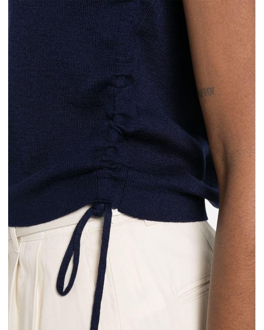 DUNST Mouwloze Top in het Blue