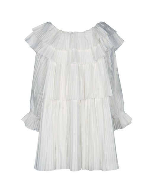 Bode White Brunch Dress