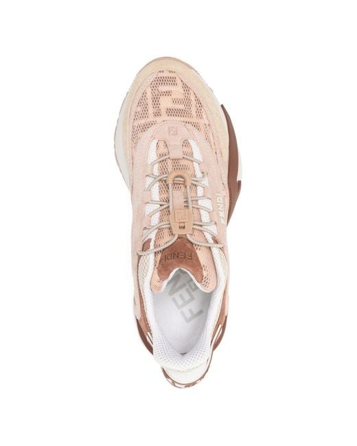 Fendi Pink Flow Sneakers
