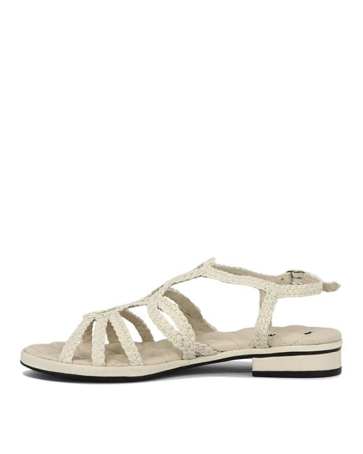 Pons Quintana White "Diana" Sandalen