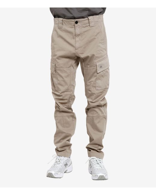 C P Company Gray Trousers for men