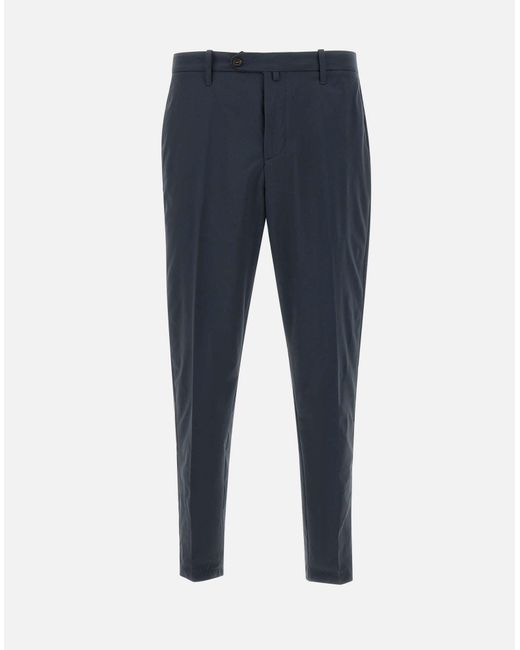 Peuterey Hebriden Blaue Schlanke Hose in Blue für Herren