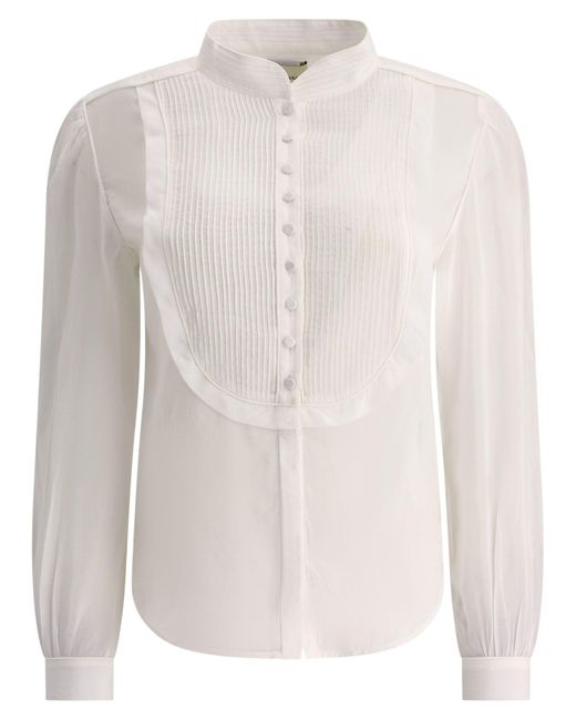 Camisa de Balesa Isabel Marant de color White