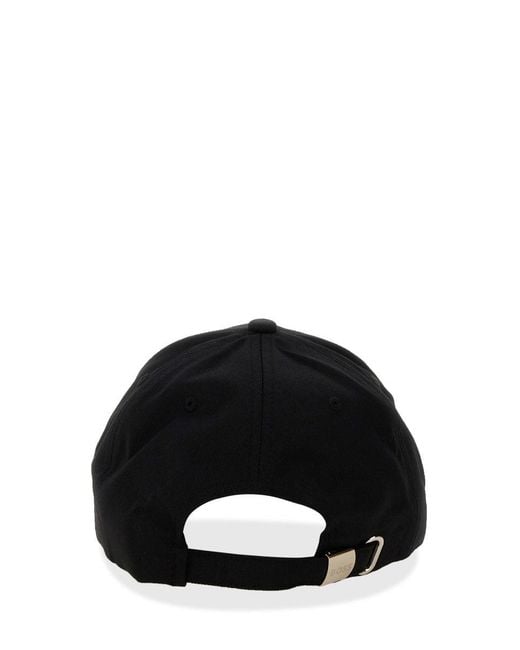 Boss Black Baseball Hat With Logo for men
