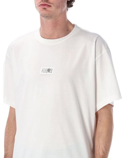 MM6 by Maison Margiela White T Shirts And Polos for men