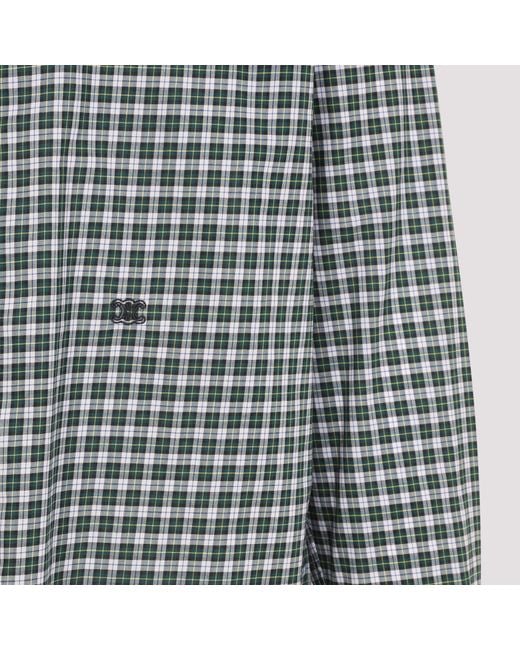 Céline Blue Relaxed Shirt for men