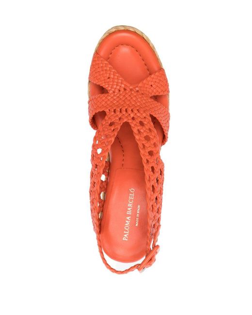 Paloma Barceló Pink Saril Sandals