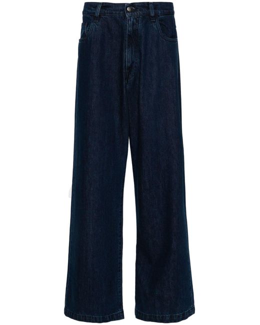 Societe Anonyme Blue Cross Straight-Leg Jeans