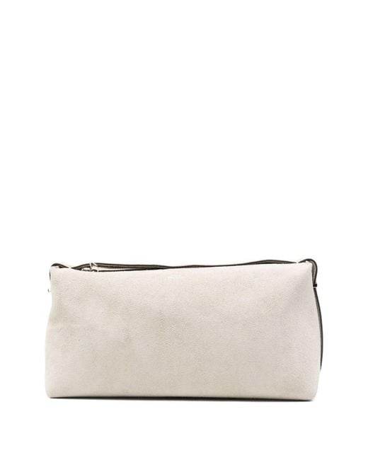 Totême Natural Suede Leather Clutch