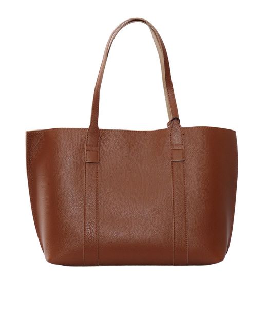 Hogan Brown Script Shopping Media