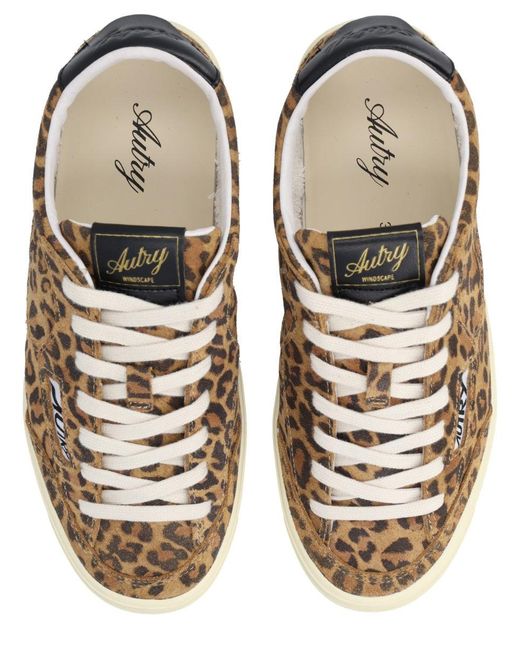 Autry Brown Sneaker "Windscape Low"