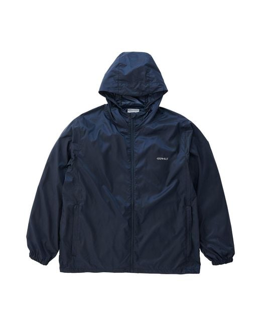 Gramicci Blue Packable Windbreaker