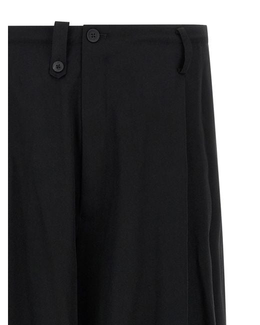 Yohji Yamamoto 'neue Standard -Brieftasche' Hosen in Black für Herren