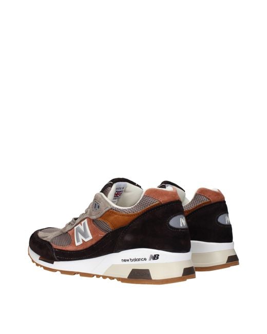 New Balance Brown Sneakers 991.5 Fabric/Chocolate for men