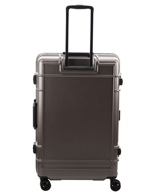 Eastpak Gray Hard-Shell Polycarbonate Suitcase With Multidirectional Wheels