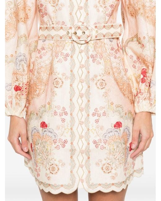 Zimmermann Natural "Daylight" Dress