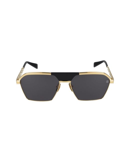 BPS-177A-60_SERGANT Gafas de sol Unisex Balmain de color Black