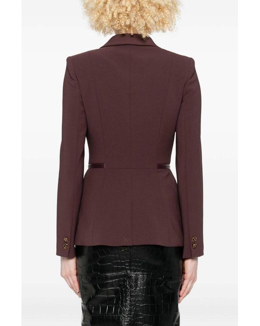 Elisabetta Franchi Purple Jacket