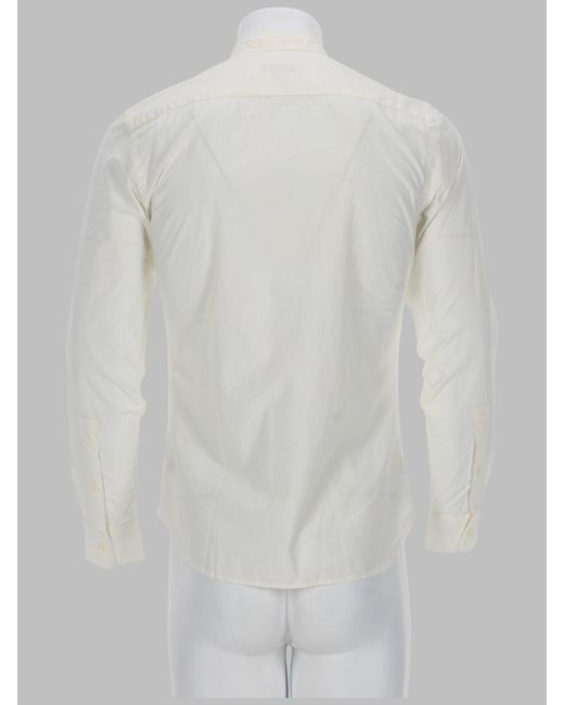 Zegna White Camicia for men