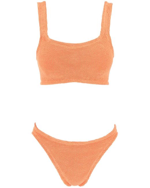 Hunza G White Xandra Bikini Set