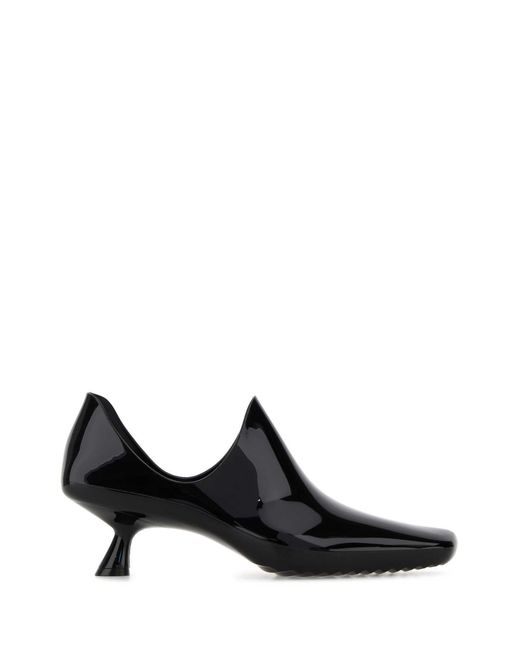Loewe Black Pvc Emily Aqua Pumps